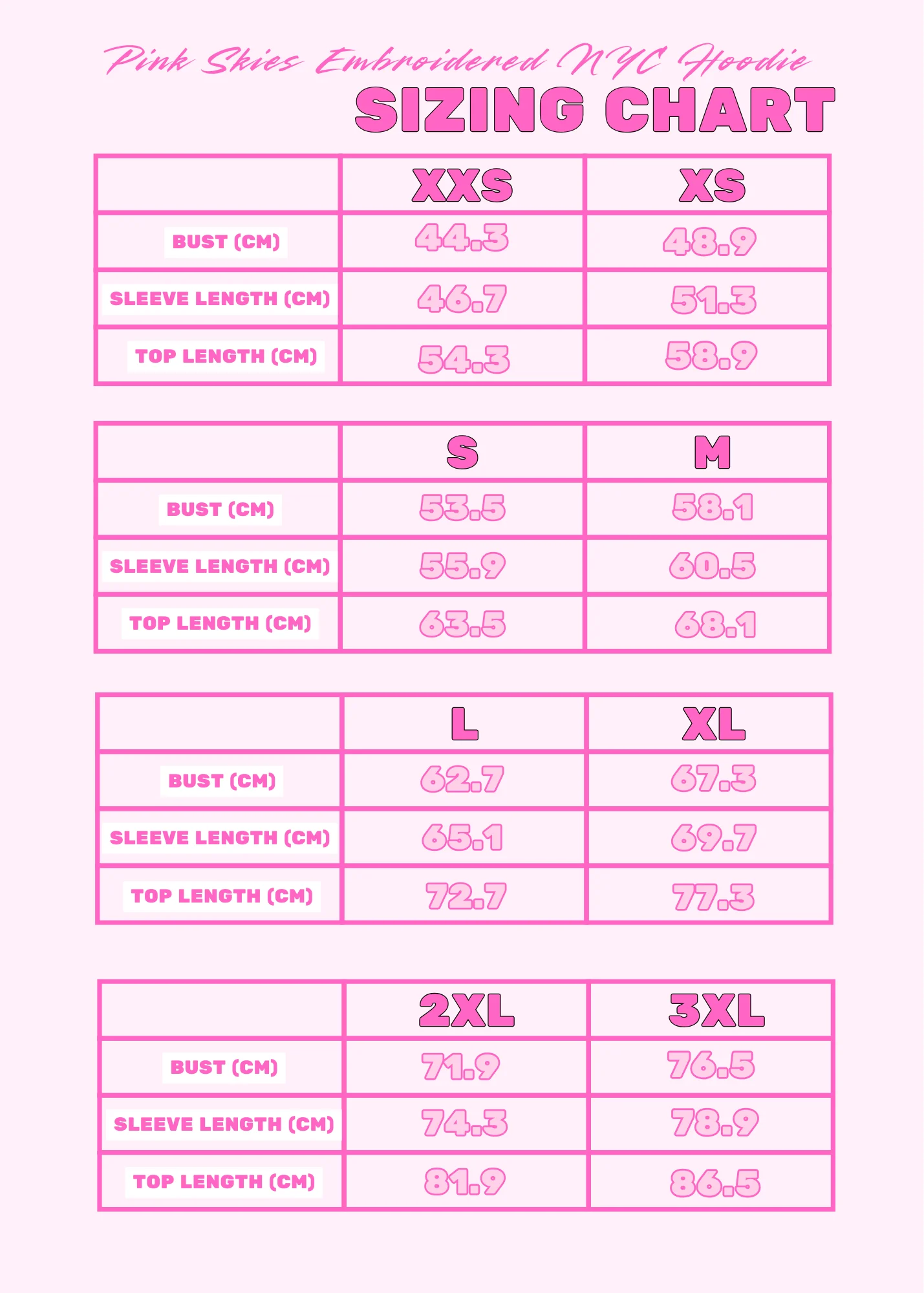 Pink Skies Embroidered NYC Hoodie - Image 5